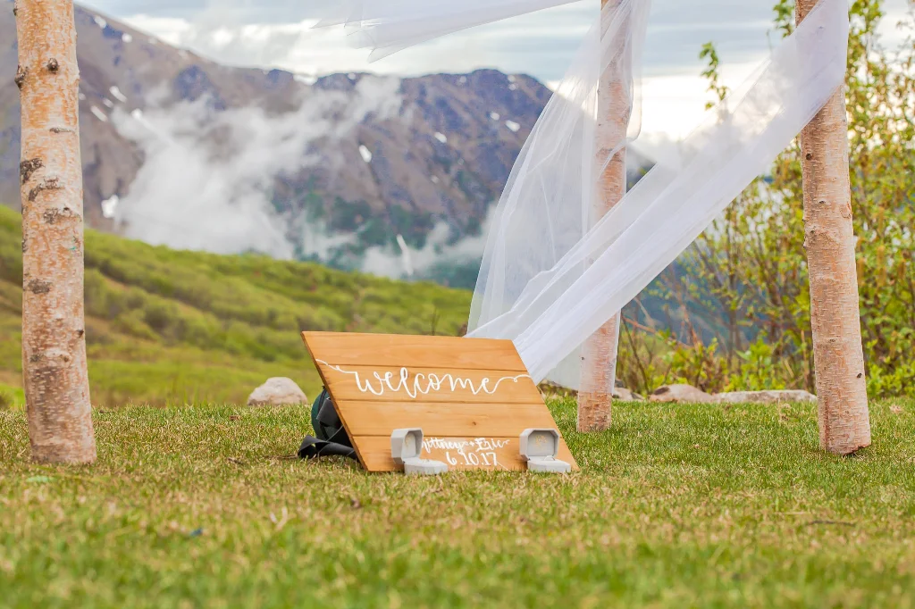 Wedding sign